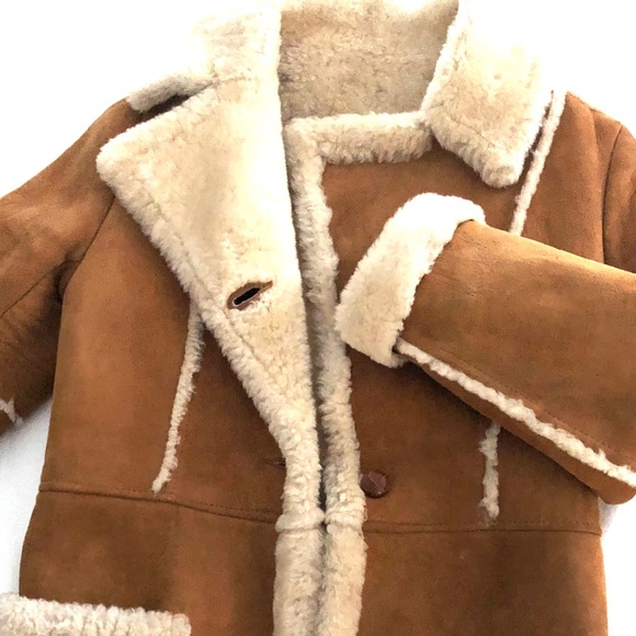 100% Shearling coat (very warm) - Picture 4 of 8